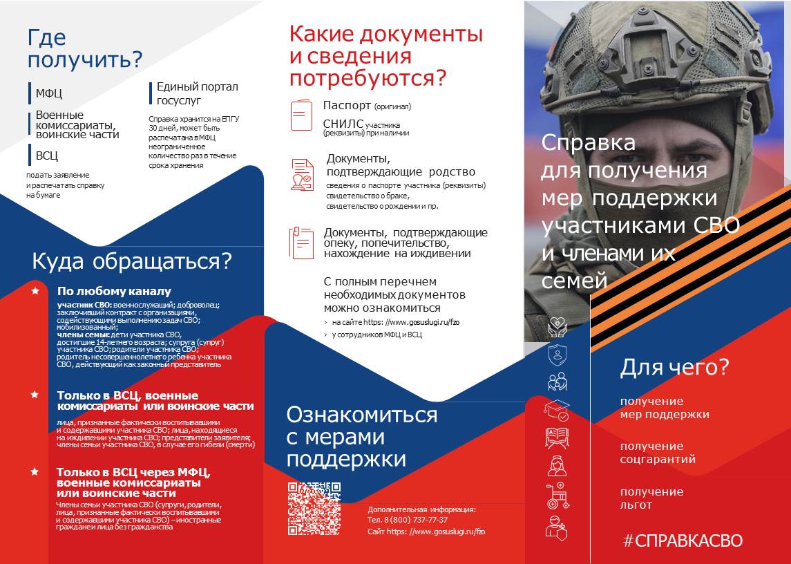 Справка СВО